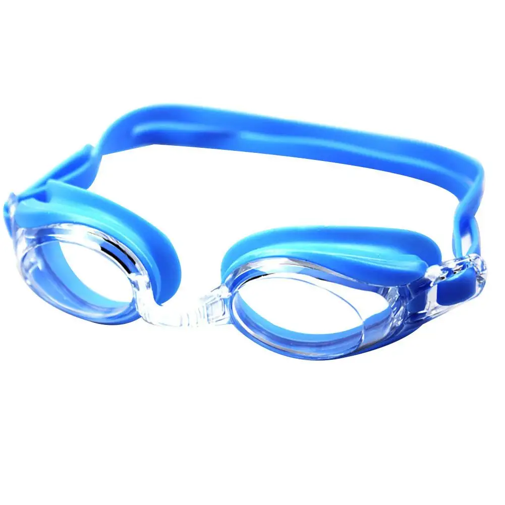 

Goggles Swimming Glasses Anti-Fog UV Protect Unisex Waterproof Silicone Mirrored Swim Diving Eyewear with Nose Bridge Ear Plug