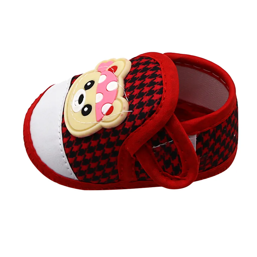 

Newborn Baby Girls Printing Cartoon Footwear Infant Children Prewalker Soft Sole Footwear Toddler Single Shoes buty niemowlece