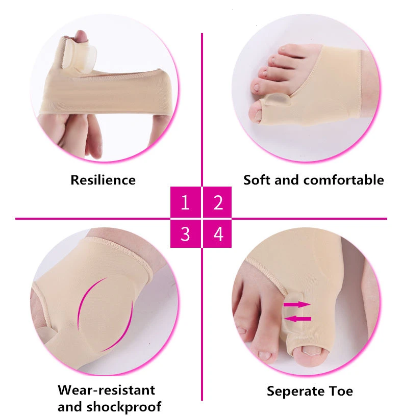 Сепаратор пальца ноги коррекция искривления стопы корректор костного нароста