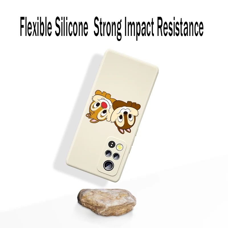 For Honor 50 SE V40 30 30S 20 20E 20S Lite Pro Plus 5G Phone Case Chip N Dale Cute Disney Liquid Silicone Soft Cover Capa | Мобильные
