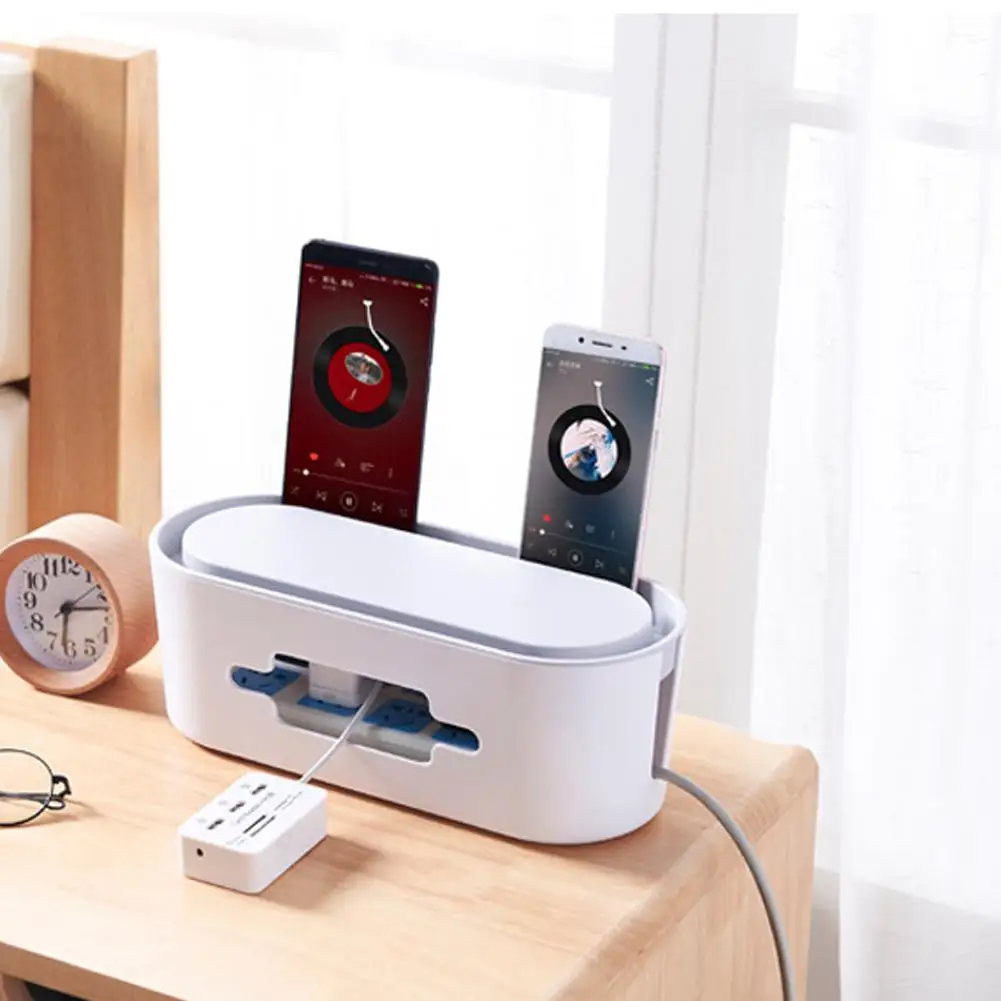 Розетка питания штепсельная плата коробка для хранения провод Беспроводная