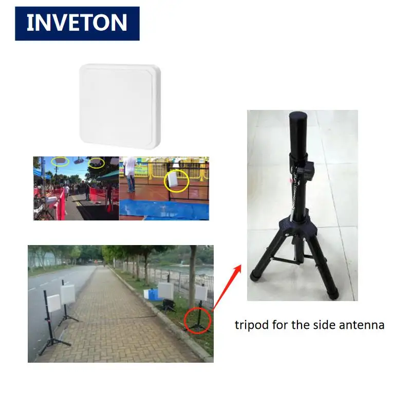RFID race timing chip running long range 12dbi circular uhf rfid antenna waterproof with floor mat ground | Безопасность и защита