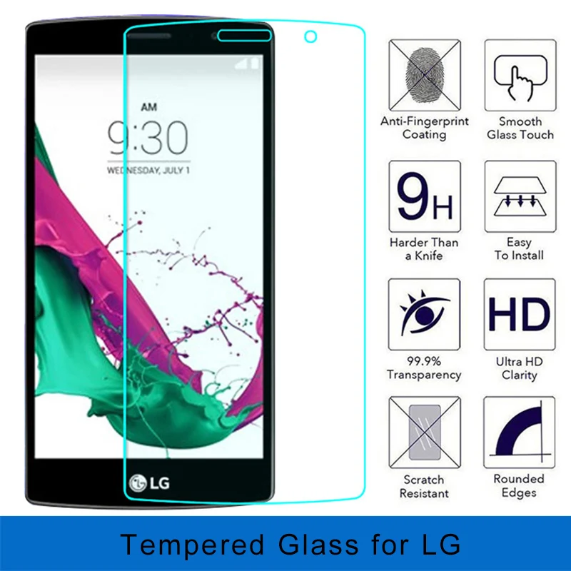 9H HD пленка Защитное стекло для экрана LG G3S G3 Beat G2 Mini защитное закаленное G4S G4C G4
