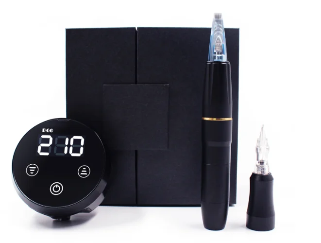 

Microblading Natural Ink PMU Lip Dropshipping Maquina Gun Battery Rotary Wireless kit Waterproof Machine Eyebrow Tattoo Pen