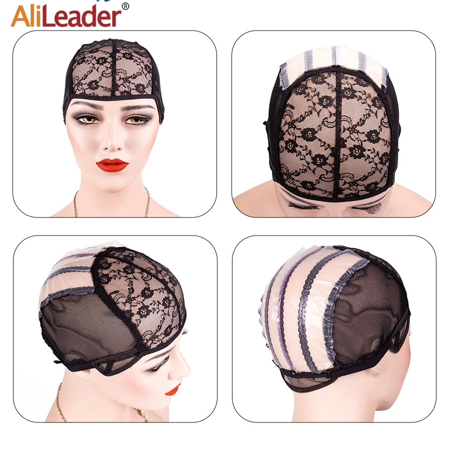 Alileader 10 PCS Best Quality Lace Caps Breathable Wig With Adjustable Straps Hot Selling Accessories Cap |