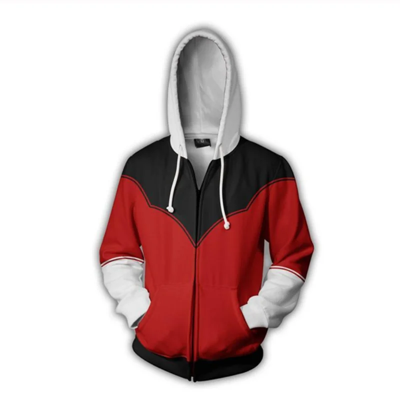

Anime One Punch Man Saitama Oppai Hoodie Hooded Sweatshirt 3D Printed Harajuku Zipper Jacket Cosplay Costume