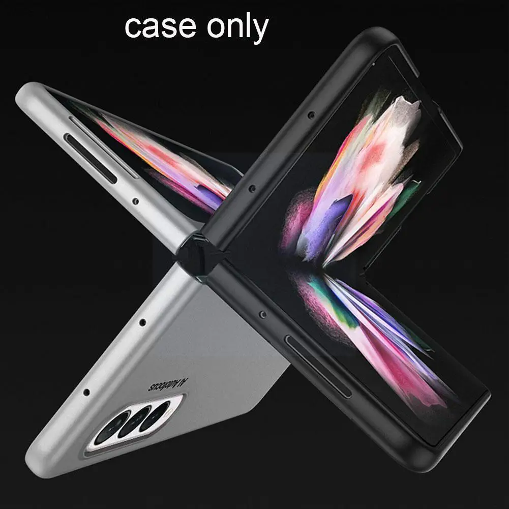 

Ultra-thin Full For 3 Plastic Frosted Z Fold Phone Hard Fold3 Z Cover For C0q1