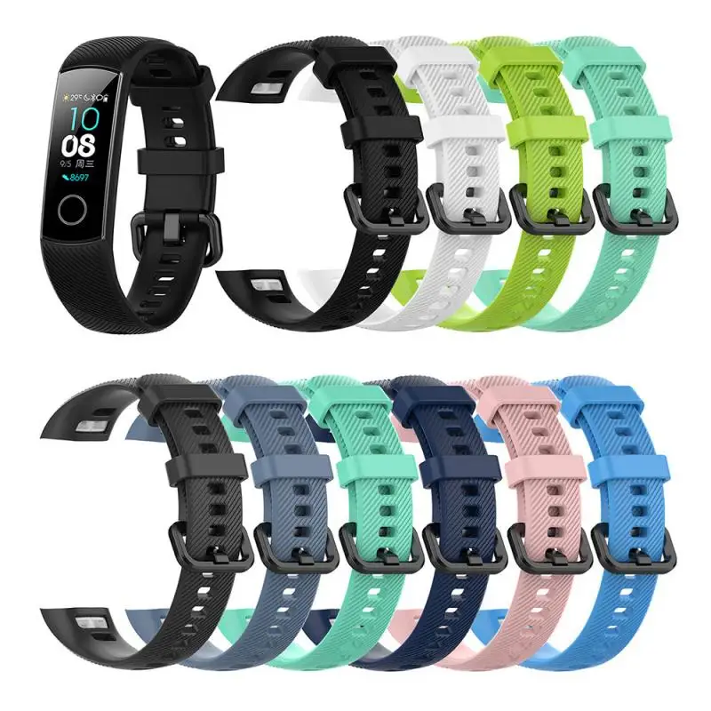 Смарт-часы ремешок силиконовый для Huawei Band 4 браслет Band4 стандартная версия |