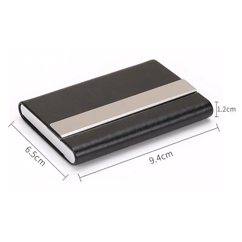 

1PC Business Card Case Stainless Steel Name Card Holder Fashion Business Credit Card Holder for Bank ID Name Card