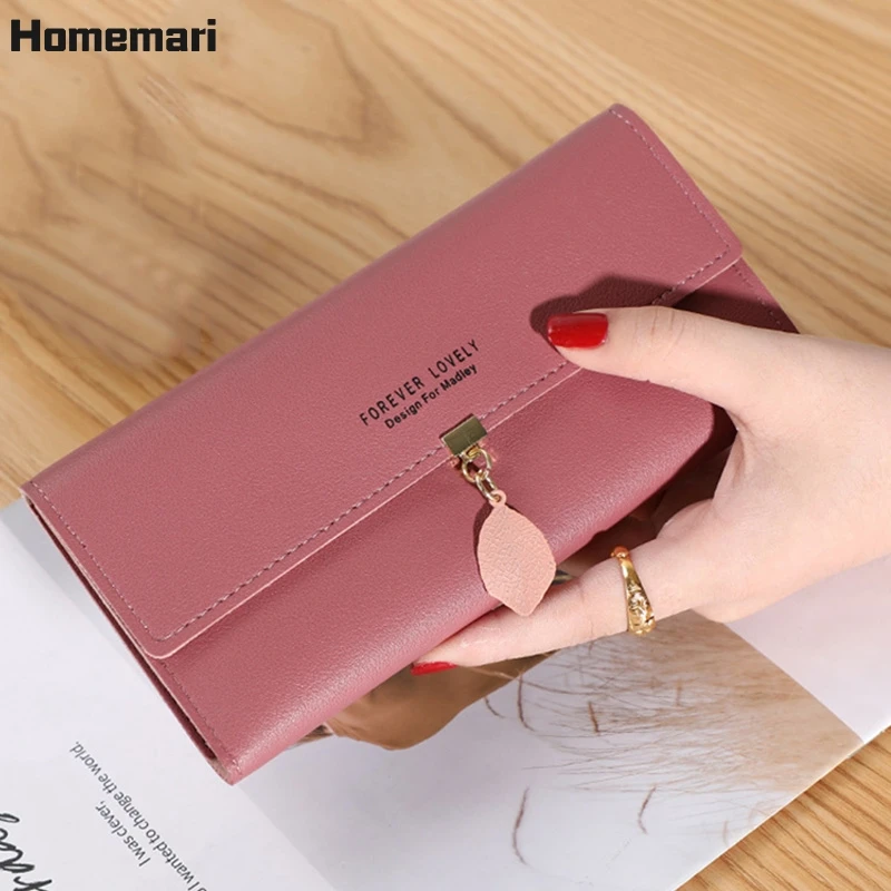 Женский кошелек Homemari из искусственной кожи женские длинные кошельки Дамский