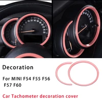 car tachometer speedometer decoration cover for mini one cooper s f54 f55 f56f57 f60 car styling interior sticker accessories