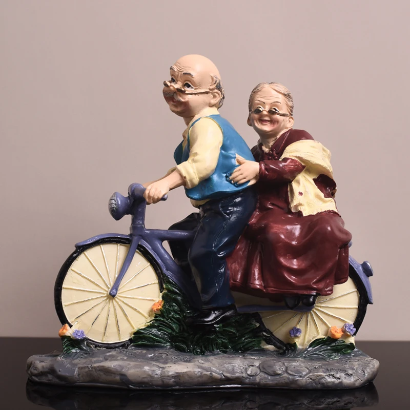 

Creative vintage home decor living room resin decoration accessories wine cabinet TV wedding gift decoracion hogar