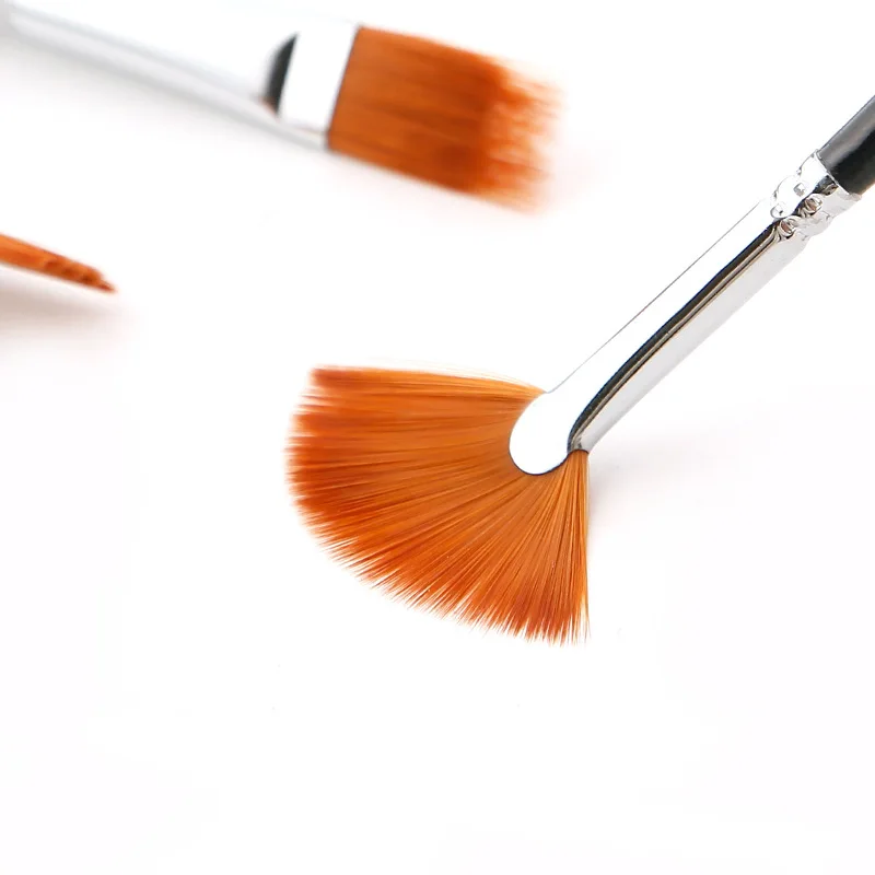 12 шт акварельный набор кистей для рисования палочки короткий стержень