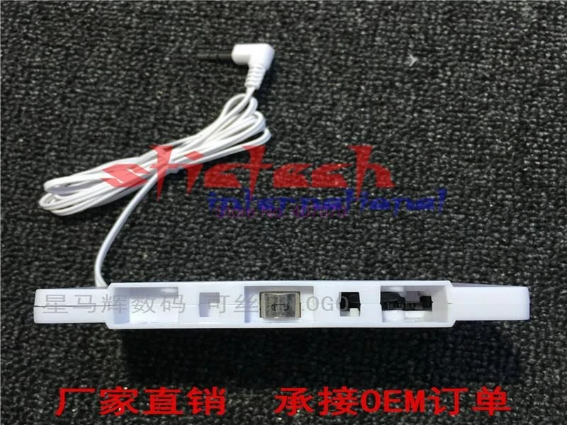 DHL или Fedex 100 шт 3 5 мм автомобильный Кассетный адаптер для iPhone iPod MP3 аудио CD плеер