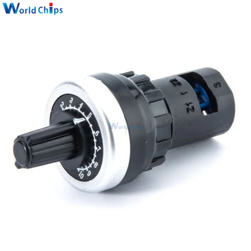 LA42DWQ-22 1K 2K 5K 10K 20K 50K ohm 22mm диаметр горшки поворотный потенциометр-преобразователь Регулятор сопротивление инвертора скорость привода