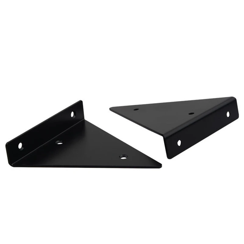 

Shelf Brackets Floating Shelf Bracket Decorative Shelf Bracket , Shelf Bracket Shelf Supports 4Pcs Black Shelf Bracket