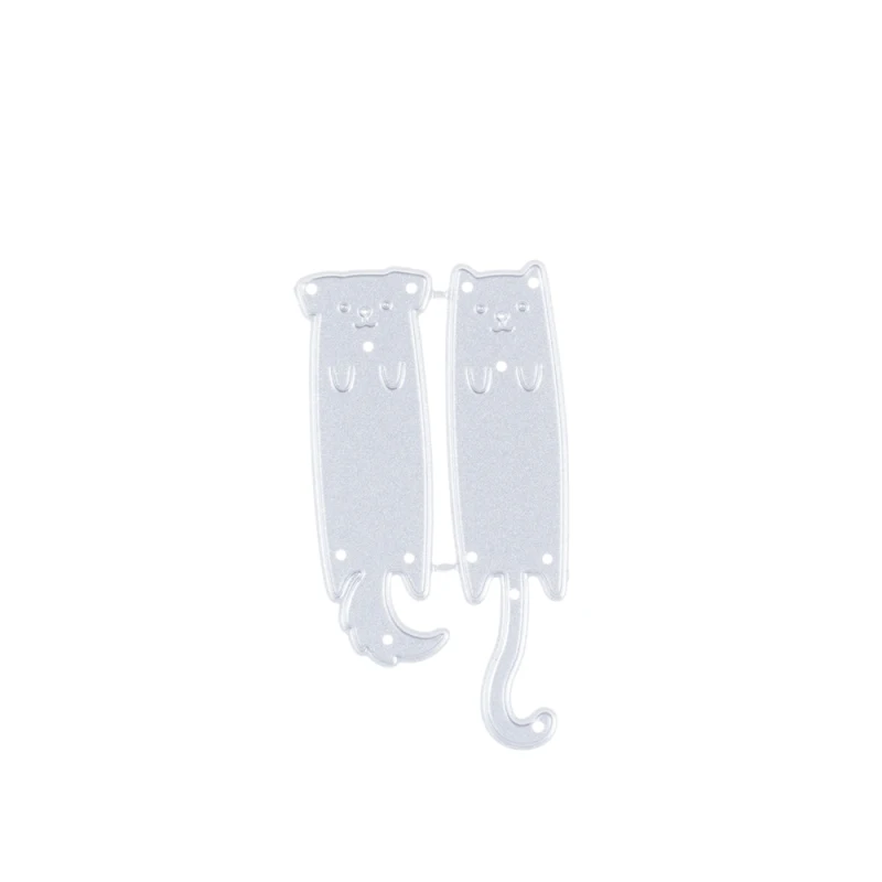 InLoveArts 2 шт./лот металлические Вырубные штампы для кошек и собак закладки