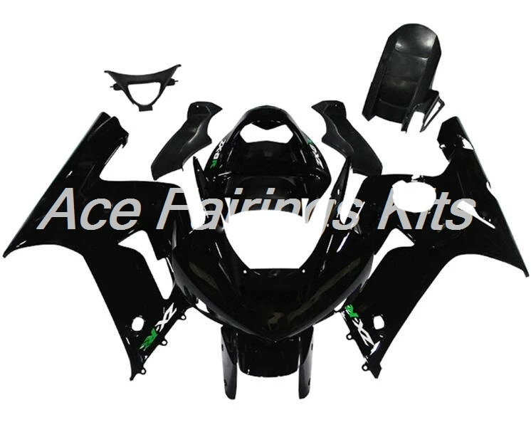 

4 подарки Новый горячий ABS полный обтекатель комплект подходит для Kawasaki ZX6R 2003 2004 ZX-6R 03 04 Ninja 636 Обтекатели кузова набор черный глянцевый
