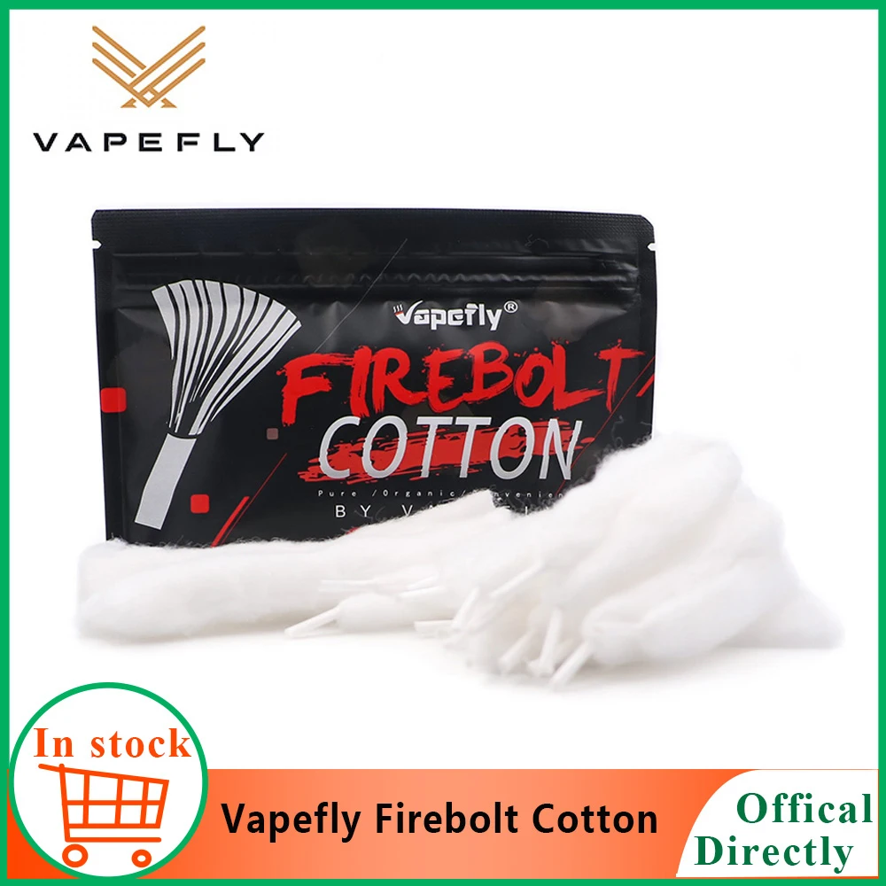 20 шт./упак. оригинальный Vapefly Firebolt хлопковая вата для парения поджатые