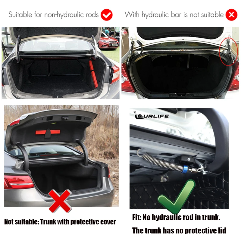 Регулируемый автоматический автомобиль подъемная пружина багажника для Honda Civic