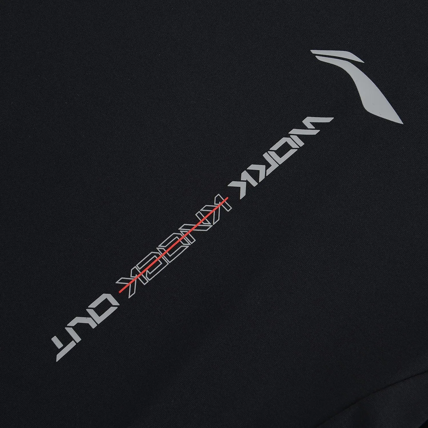 (Break Code) мужские тренировочные спортивные футболки Li Ning с коротким рукавом тонкие