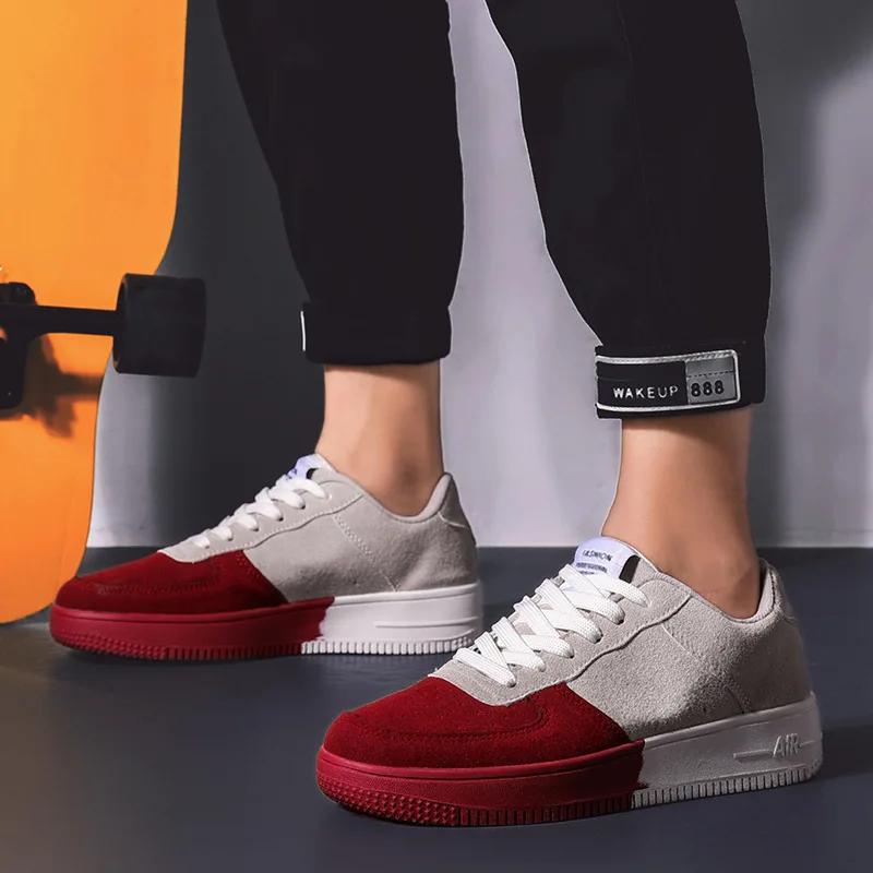 Мужская обувь с постепенным изменением цвета Сезон осень 2020 года Трендовая для