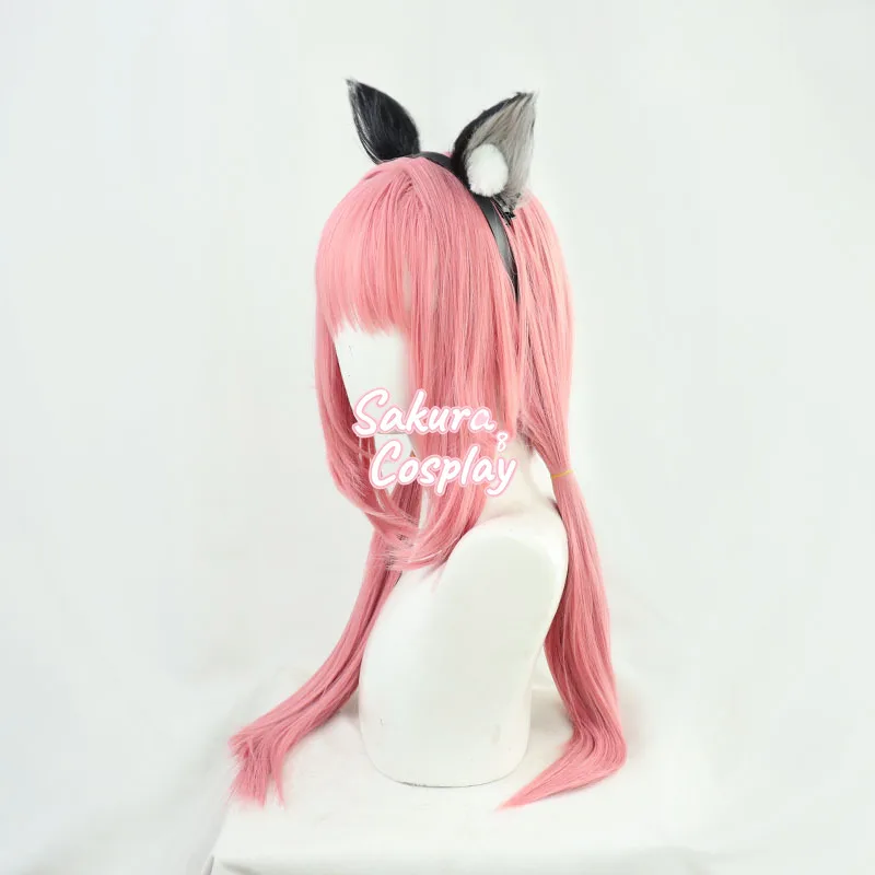 HAMIDASHI креативный Косплей Tokiwa Kano Длинный розовый хвост термостойкие