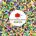 Конструктор детский Алмазный  1- 20, 8 х8 мм, 40 цветов, 500 шт.