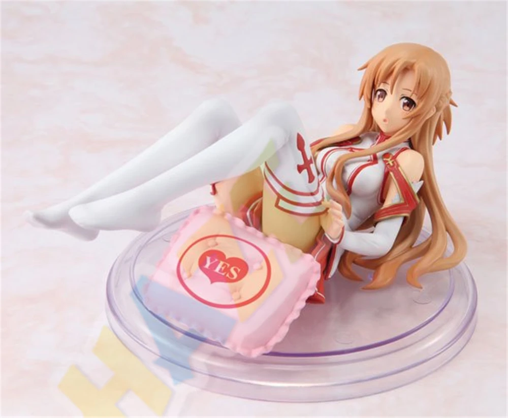 Искусство аниме меча онлайн Yuuki Подушка Асуна Ver. Фигурка из 1/8 ПВХ 16 см коллекция