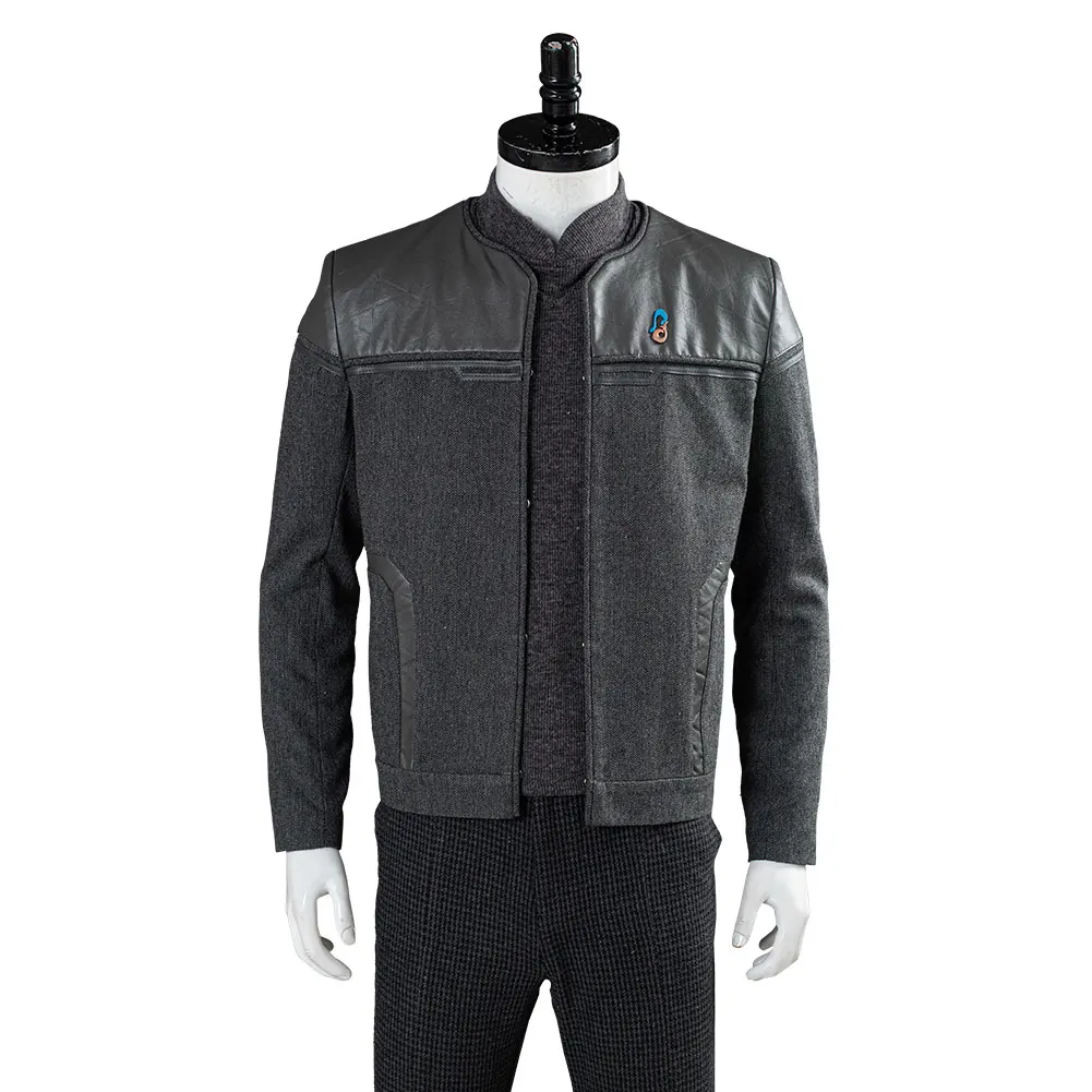 

Star Cosplay Trek Picard Jean Luc Picard Cosplay Costumes Men Uniform Outfits Halloween Carnival Costumes