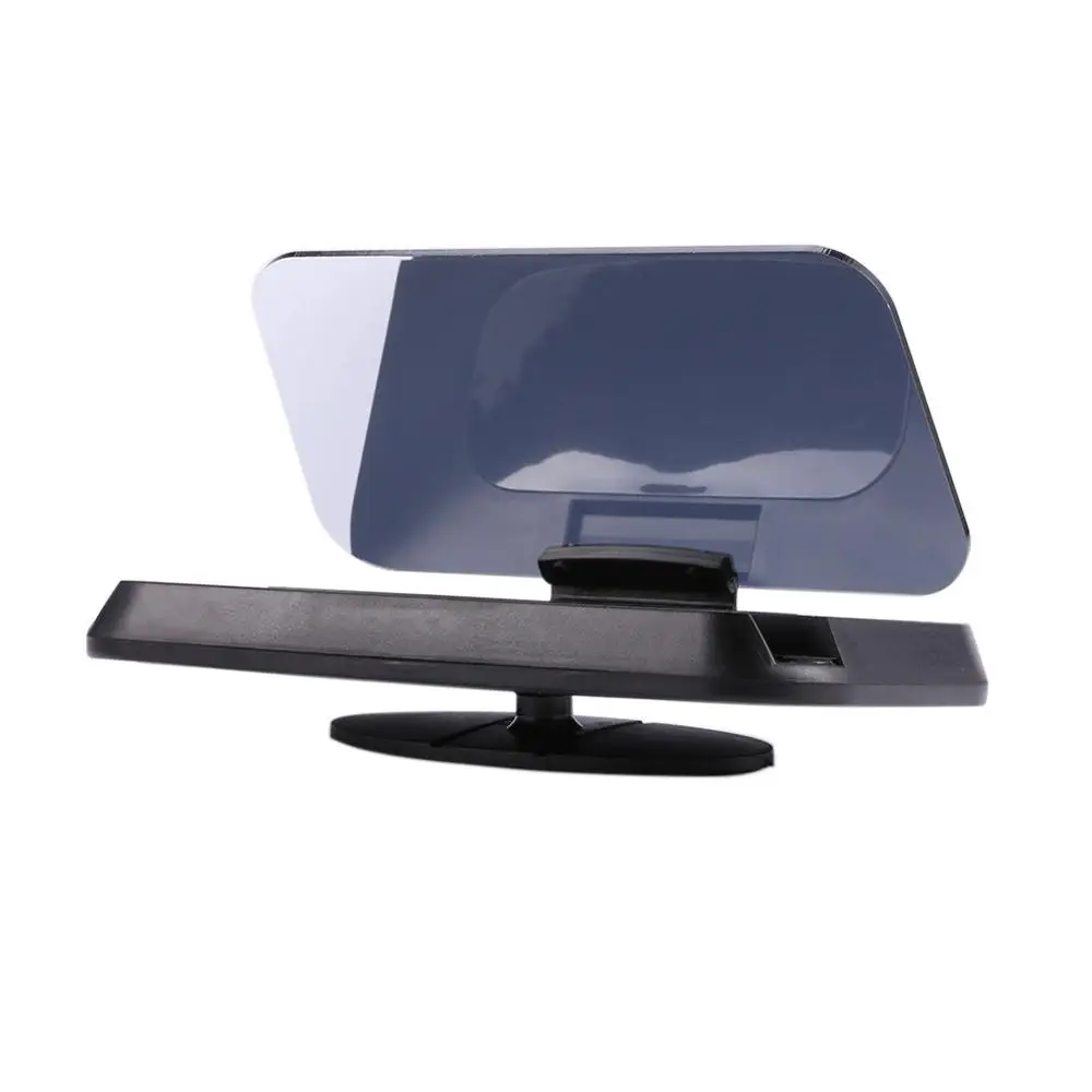 Автомобильный дисплей на лобовое стекло HUD предупреждение о скорости GPS