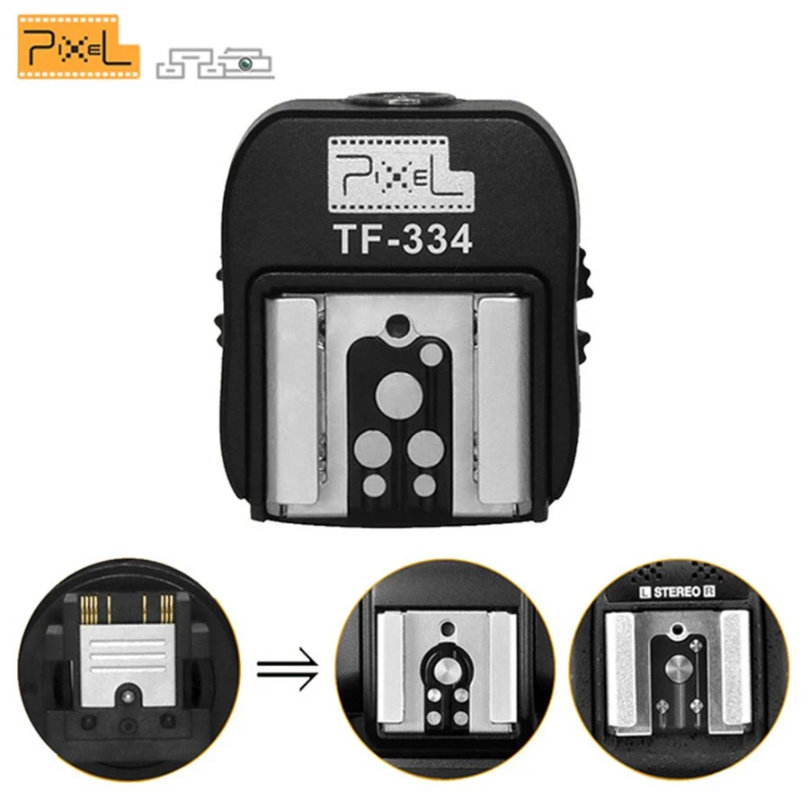 

Pixel TF-334 Hot Shoe Adapter Converter For Sony A7 A7S A7SII A7R A7RII A7II NEX6 RX1 RX1R RX10 RX100II Mi Camera to Canon Nikon
