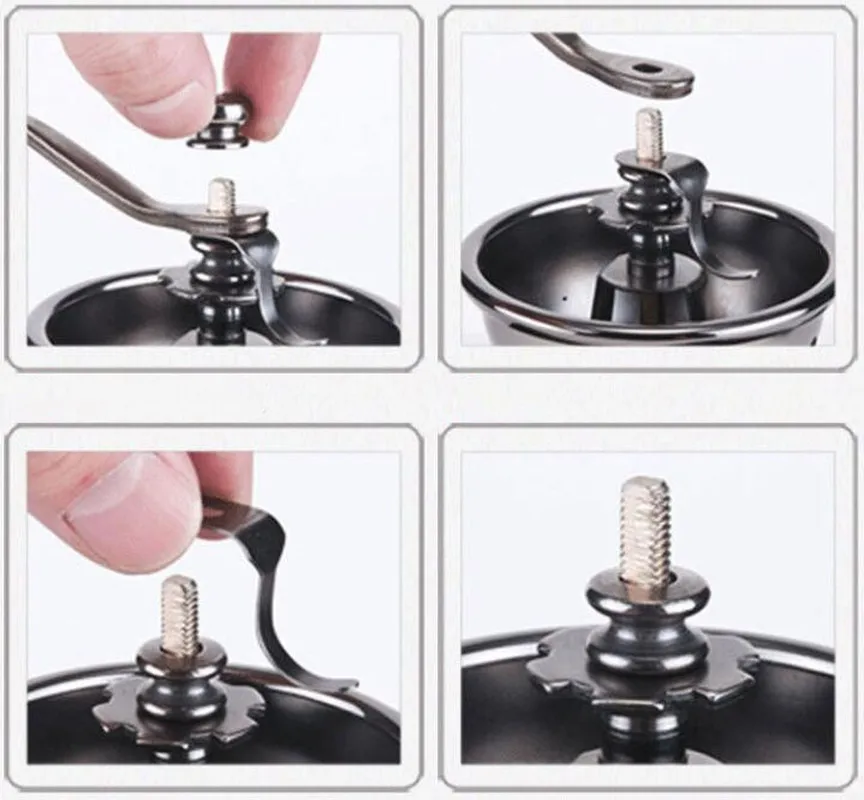 Ручная керамическая кофемолка YRP измельчитель кофейных зерен с укрепленной