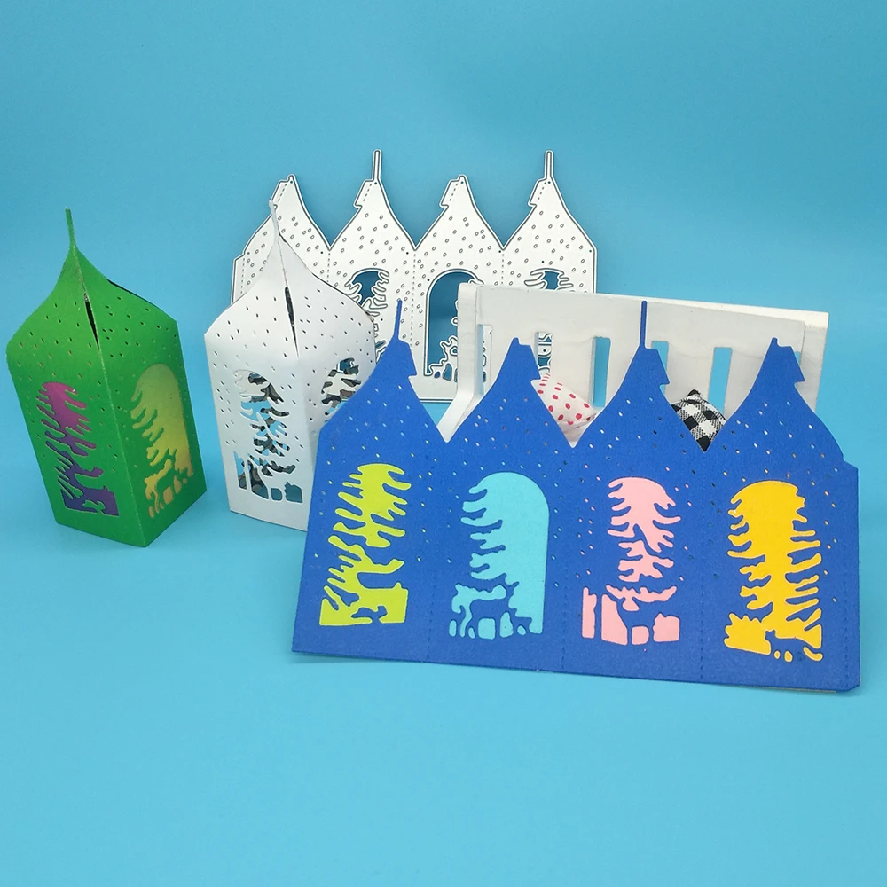 По индивидуальному заказу Рождественская тема живопись абажур 3D Рождественский