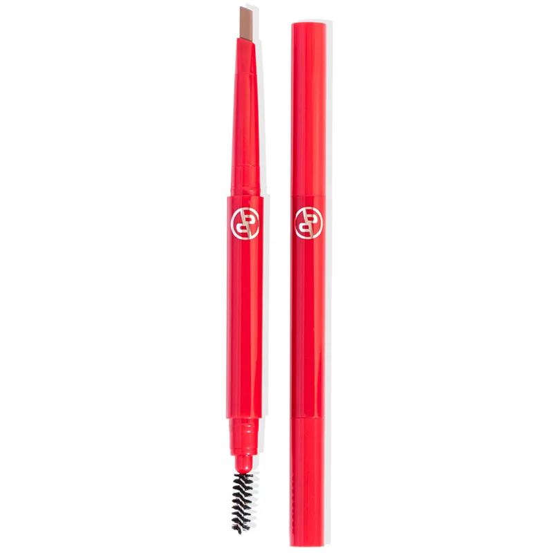 

2 Colors Eyebrow Pencil Waterproof Natural Long Lasting Ultra Fine 1.5mm Eye Brow Tint Cosmetics Brown Color Brows Make Up
