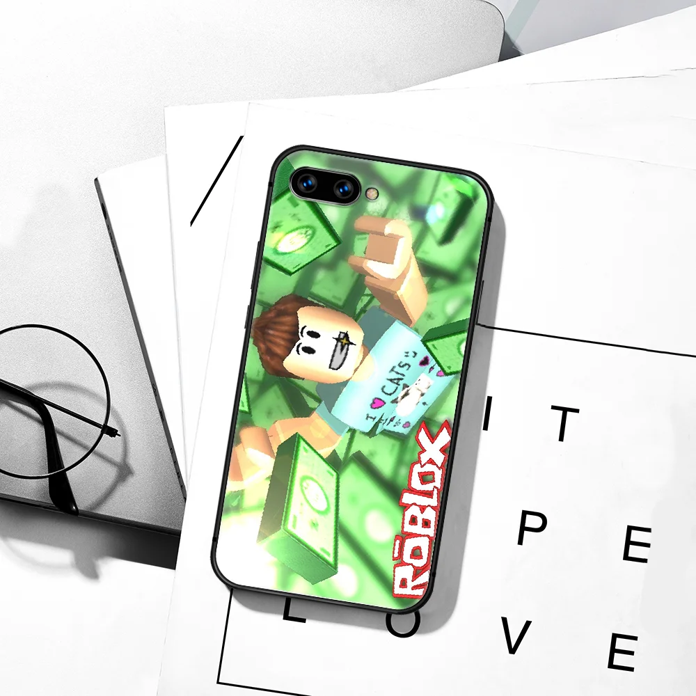 

Game Robloxes Phone Case For HUAWEI Honor 6A 7A 8 8A 8S 8x 9 9x 9A 9C 10 10i 20 Lite Pro black Prime 3D Etui Silicone Coque Tpu