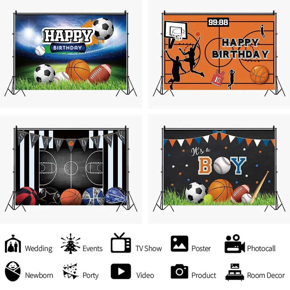 

Фон для фотосъемки с изображением баскетбольного матча Dunk