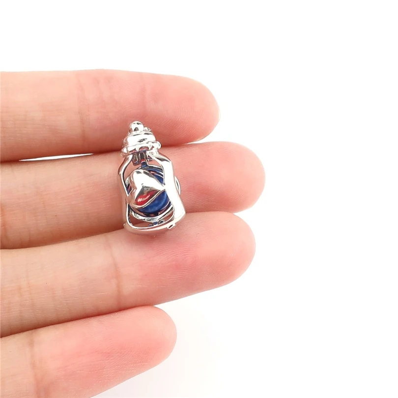 5 шт. открывающаяся бутылочка для кормления сердечная фаза коробка ожерелье