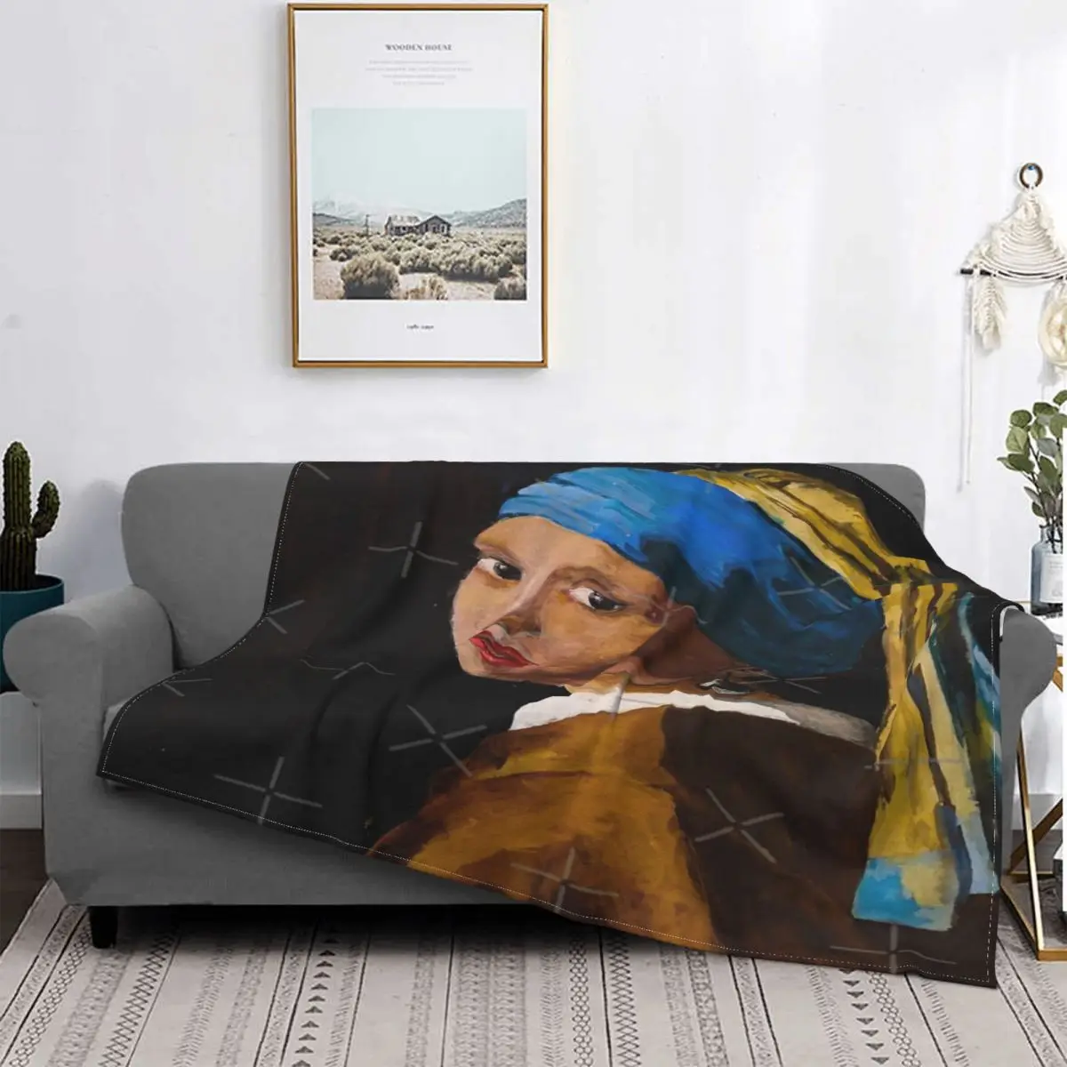 

Manta con pendiente para niña, a cuadros para cama colcha, manta de pícnic, manta ponderada, 135
