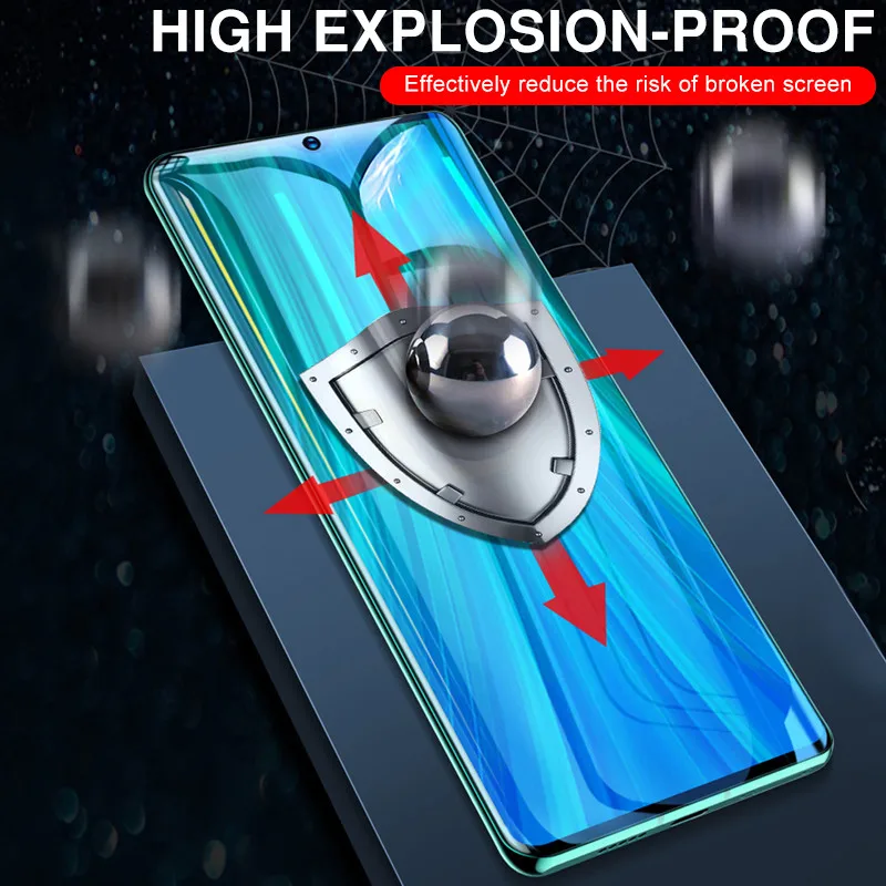 3Pcs 100D Full Protective Hydrogel Film For Xiaomi Redmi K20 Note 8 7 6 Pro 5 PLus Soft Screen Protector For Redmi Note 8 Pro 7A