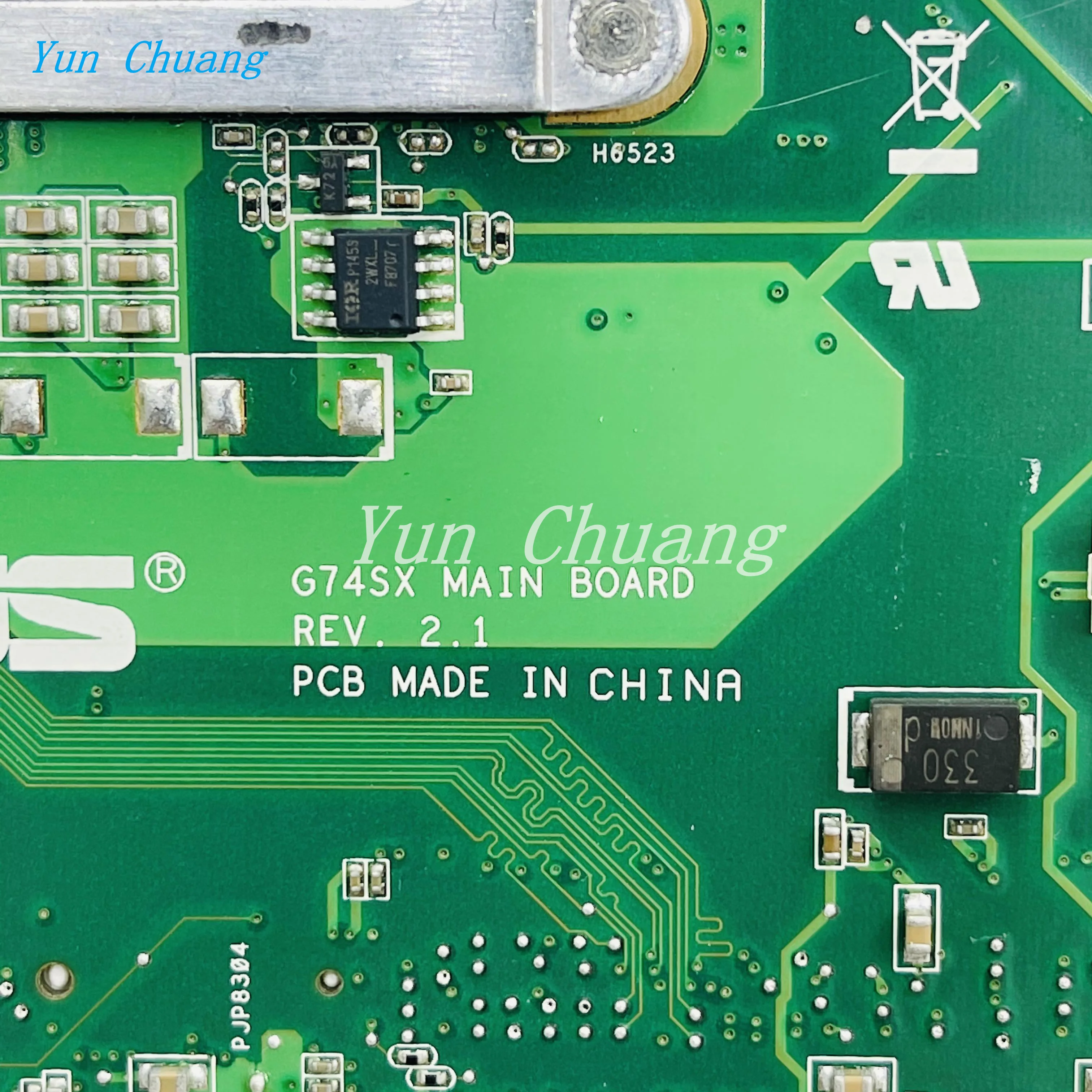 G74SX материнская плата 2D GTX560M 2G для Asus G74S G74 Материнская ноутбука тест материнской