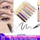 Самоклеящийся клей для ресниц подводка для глаз клей для ресниц ручка жидкая подводка для глаз клей для ресниц ручка 2 в 1 водостойкая Стойкая подводка для глаз