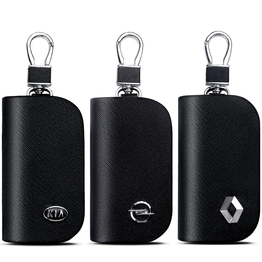 Автомобильный Стайлинг модный гранулярный синий черный кожаный чехол с