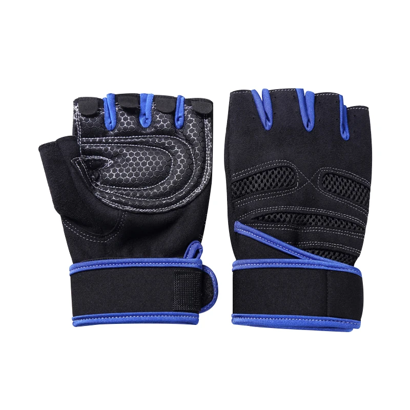 

Men Women Half Finger Cycling Gloves Shockproof Wear Resistant Breathable MTB Road Bicycle Sports Bike Riding Gloves