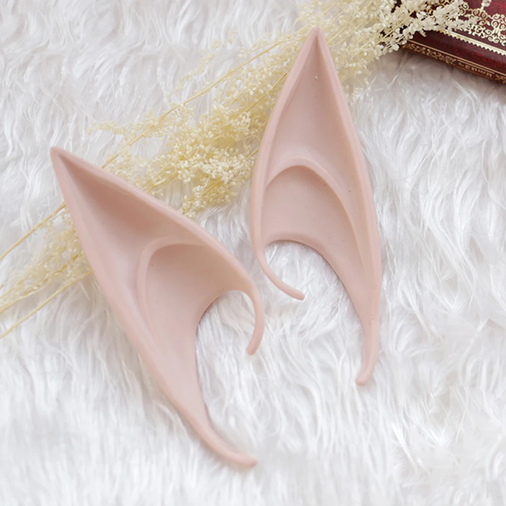 

Mysterious Angel Elf Ears Latex Ears for Fairy Cosplay Costume Accessories Halloween Decoration Photo Props Adult Kids Toys