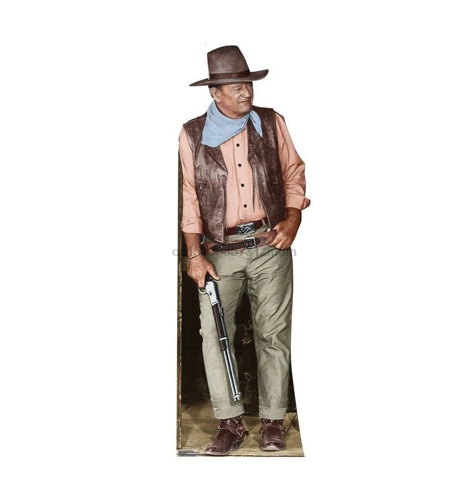 John Wayne Collector Edition Foamcore вырез Стандап крутая Повседневная футболка для мужчин