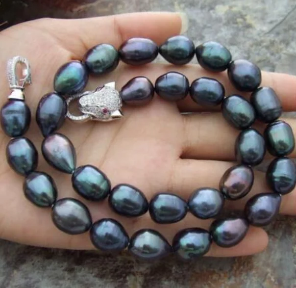 Ожерелье из натурального жемчуга 12 мм 18 дюймов | Украшения и аксессуары