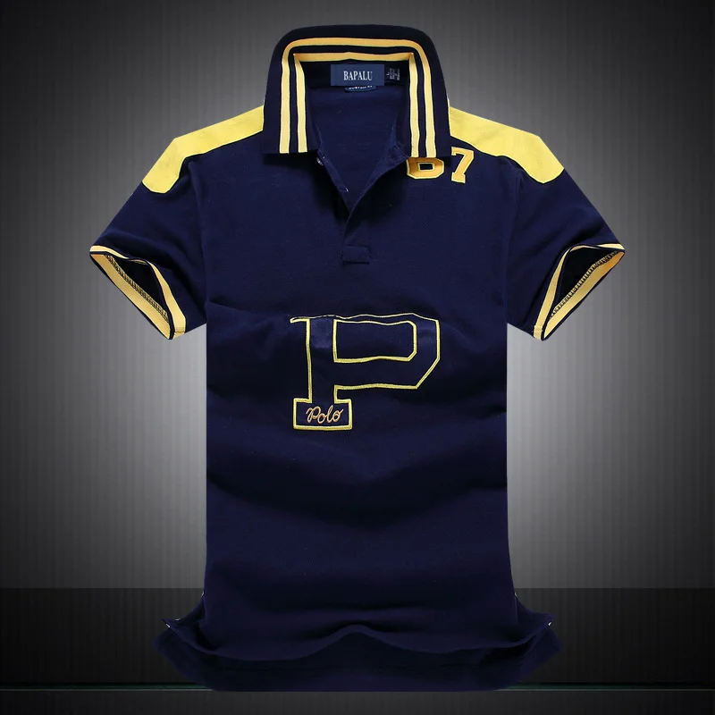 

Рубашка-поло мужская с коротким рукавом, размеры s-xxl