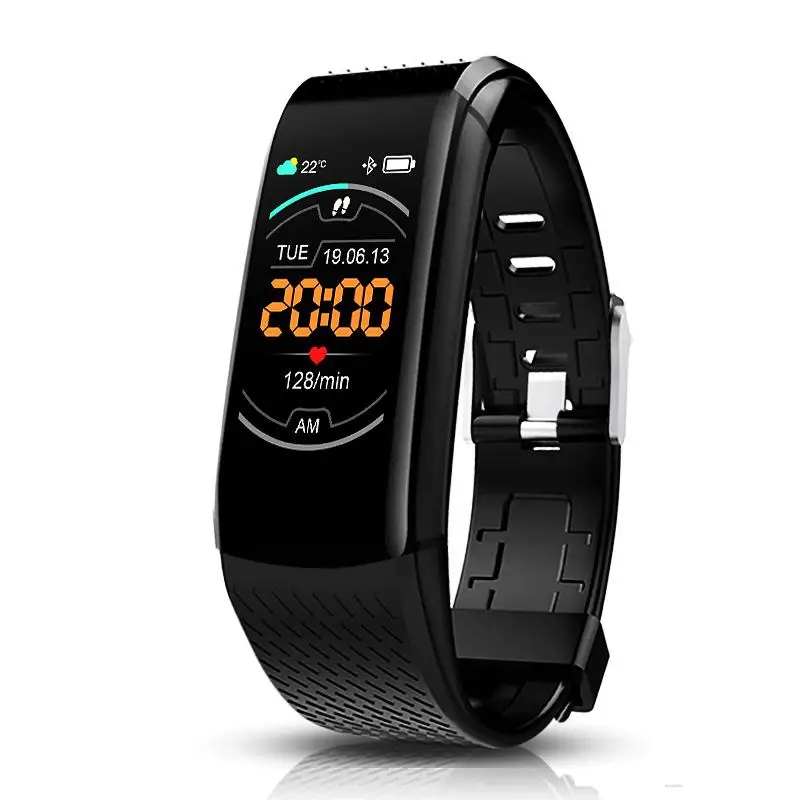 

C8 умные спортивные часы с Bluetooth 1,08 дюйма HD большой цветной экран Мониторинг здоровья умный Браслет