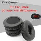 Амбушюры ДЛЯ Jabra UC Voice 750 также доступна доставка службами EMS Duoподойдет как для повседневной носки, так наушники подушечки Замена гарнитуры ушной вкладыш из искусственной кожи из губчатого материала